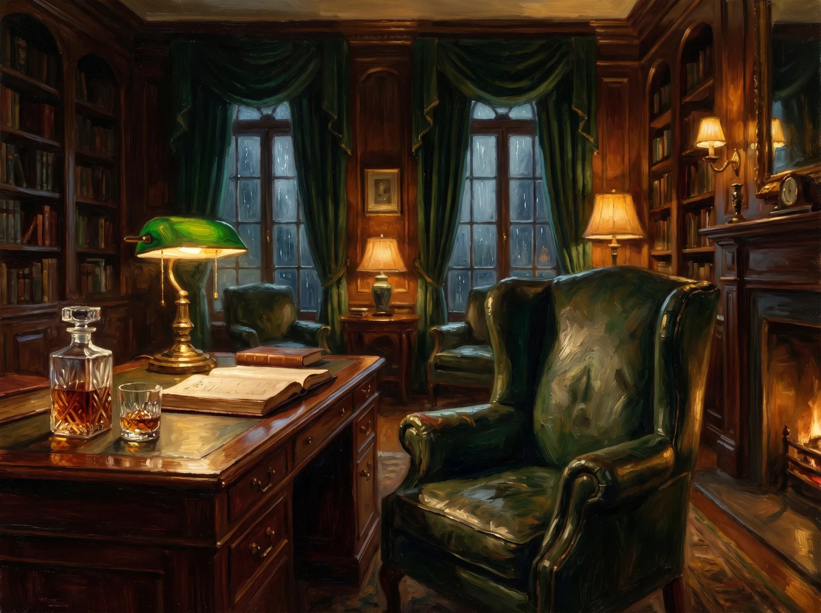 Painterly portrait of Stake